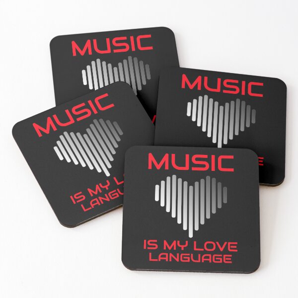 Item preview, Music is my love language  designed and sold by Studioapartment.