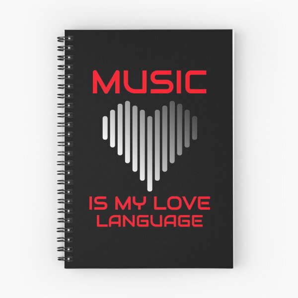 Item preview, Music is my love language  designed and sold by Studioapartment.