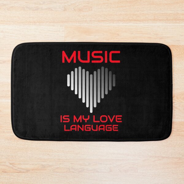 Item preview, Music is my love language  designed and sold by Studioapartment.