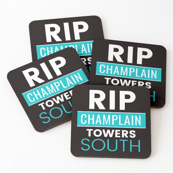 Item preview, RIP Champlain Towers South | Surfside Condo Collapse designed and sold by NoirOwned.