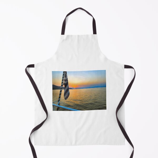 Item preview, SUN SETTING ON THE GREEK FLAG. designed and sold by ronsaunders47.