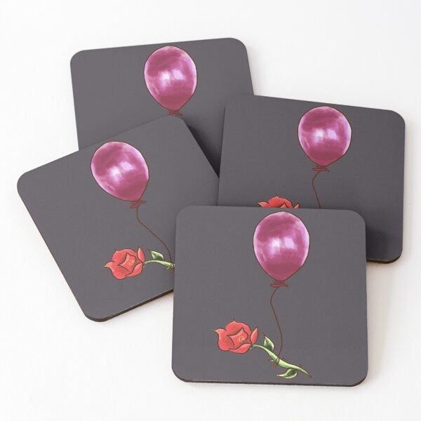 Item preview, Balloon rose designed and sold by ADrawerInPurple.