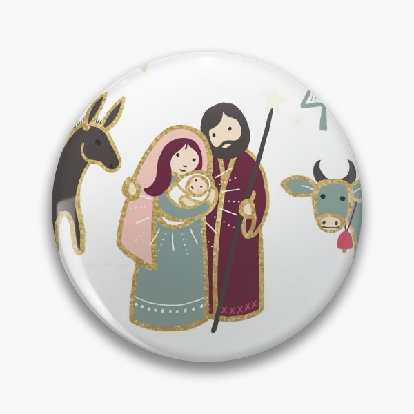 Item preview, Merry Christmas Nativity the Birth of Jesus  designed and sold by Markéta Stengl.