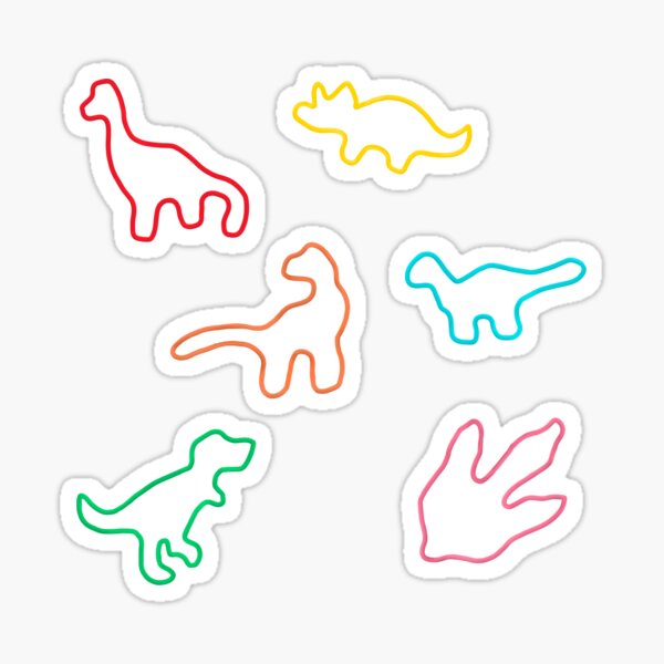Dinosaur sillybandz Sticker