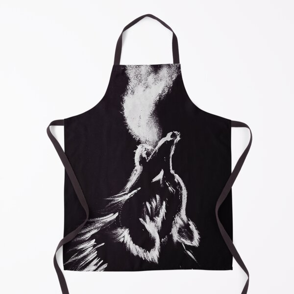 Item preview, Black and white wolf design designed and sold by shaleart.