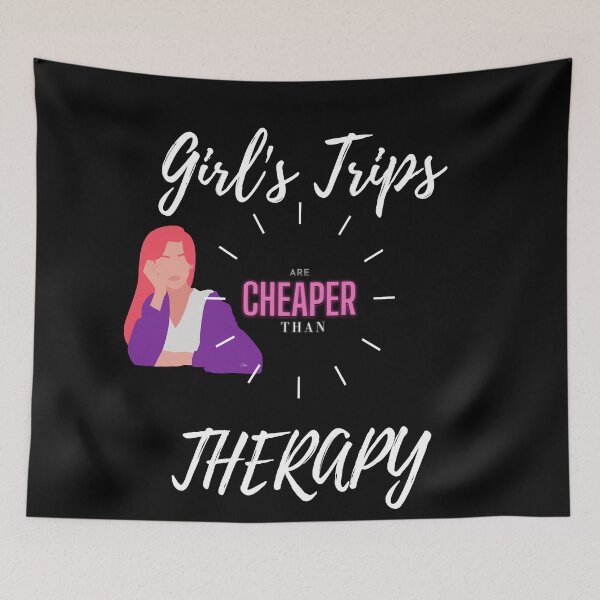 Item preview, Girl's trips are cheaper than therapy-Girl Vacation designed and sold by MAEffects.