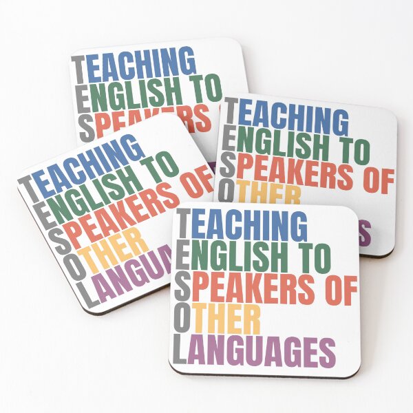 Item preview, Teaching English to Speakers of Other Languages - TESOL - Multicolor Design designed and sold by katieifeoma.