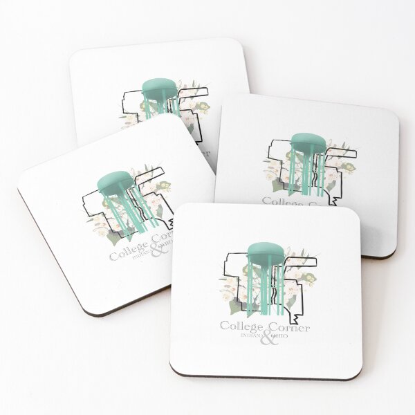 Item preview, College Corner Ohio & Indiana Watertower designed and sold by girljohnny.