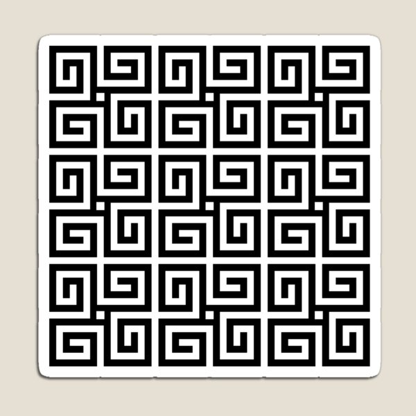 Item preview, abstract line propeller pattern designed and sold by Asa-design.