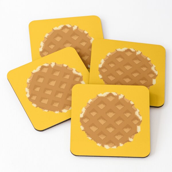 Item preview, Belgian Waffle Pixel Art Illustration designed and sold by tifft.