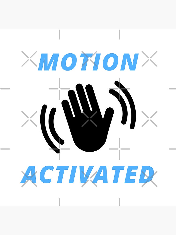 Motion Activated Prank Sticker Sticker for Sale by dvkr