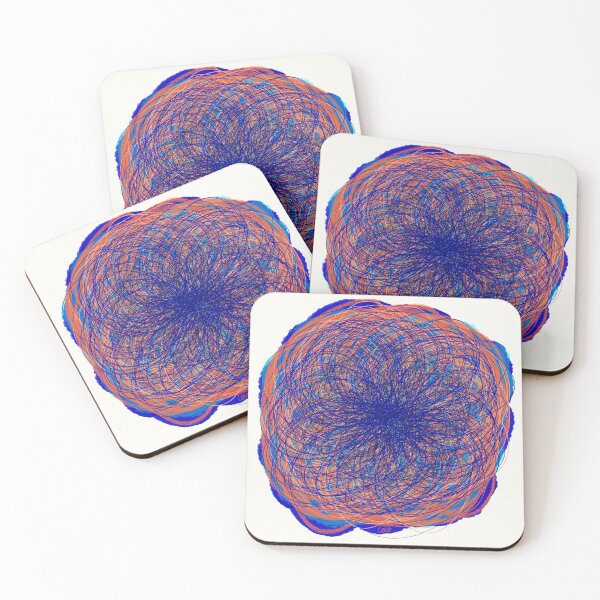 Item preview, flor azul naranja designed and sold by MentaLee.