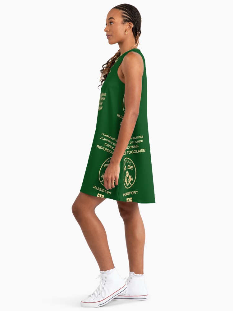 Togo passport " A-Line Dress for Sale by HAKVS | Redbubble