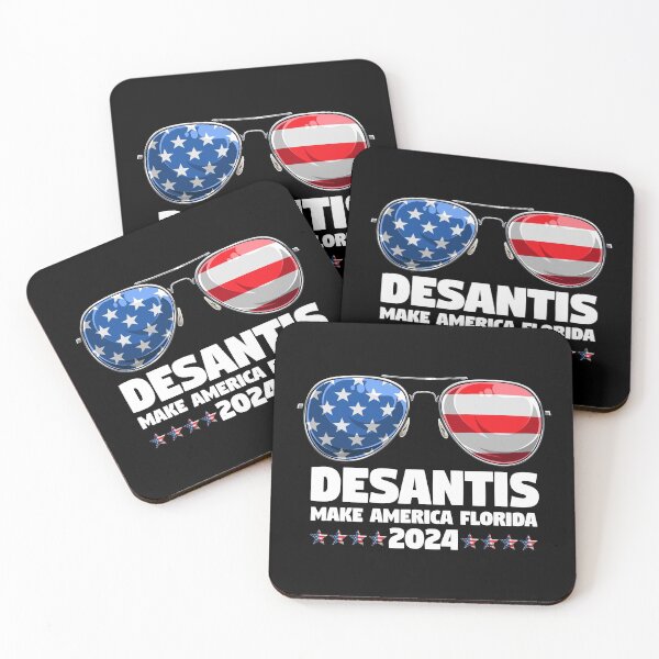 Item preview, DeSantis 2024 Sunglasses Cool Make America Florida Election designed and sold by sweetheartistic.