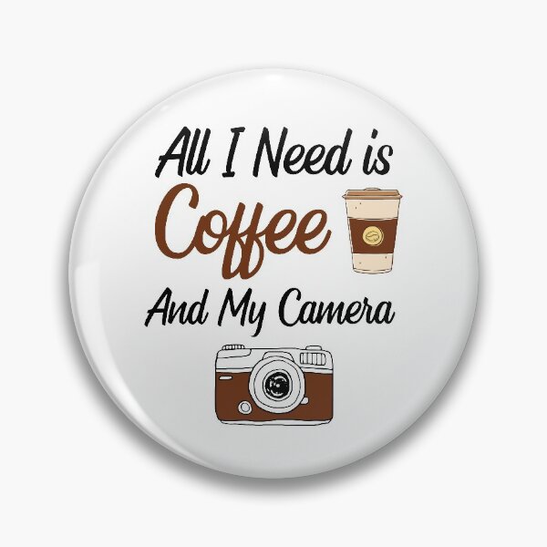 Item preview, All I Need Is Coffee And My Camera designed and sold by VintagePathway.
