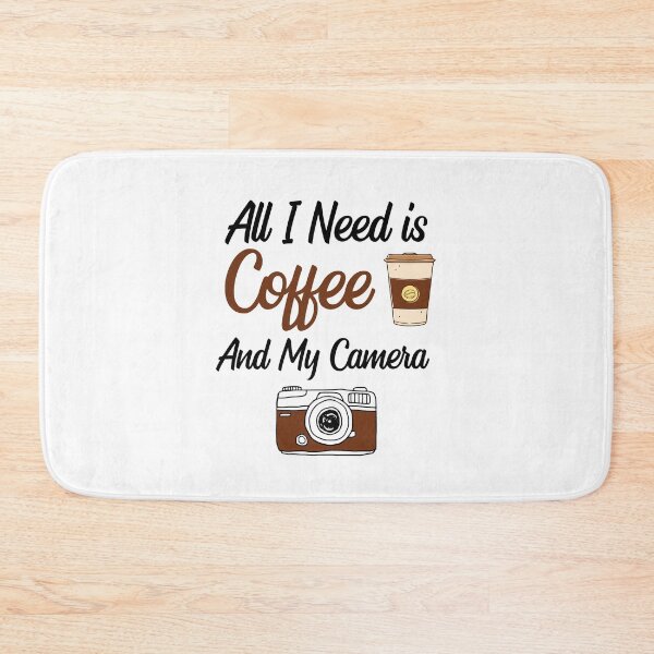 Item preview, All I Need Is Coffee And My Camera designed and sold by VintagePathway.