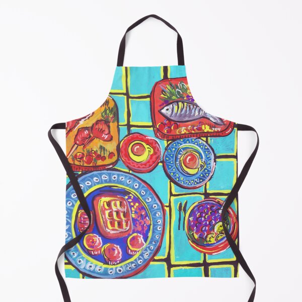 Item preview, Yummy Food Flatlay Illustration -Cafe Art designed and sold by CrackPotByCPS.
