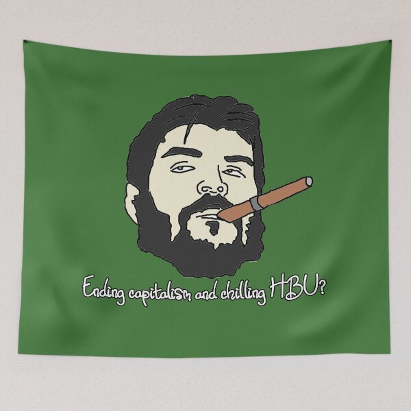 Item preview, "Che" Ernesto Guevara Chilling And Ending Capitalism designed and sold by RevolutionInPaint.