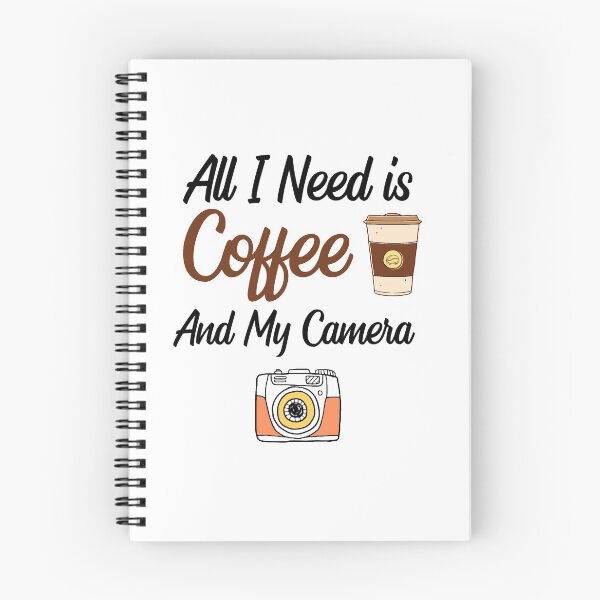 Item preview, All I Need Is Coffee And My Camera designed and sold by VintagePathway.
