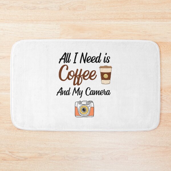 Item preview, All I Need Is Coffee And My Camera designed and sold by VintagePathway.