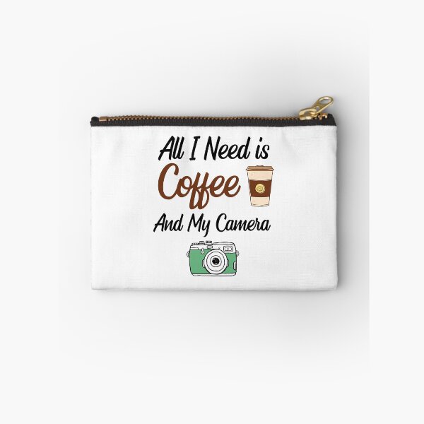 Item preview, All I Need Is Coffee And My Camera designed and sold by VintagePathway.
