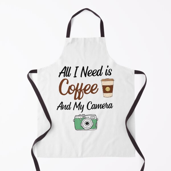 Item preview, All I Need Is Coffee And My Camera designed and sold by VintagePathway.