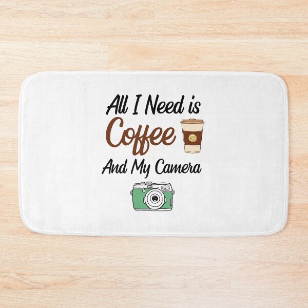 Item preview, All I Need Is Coffee And My Camera designed and sold by VintagePathway.