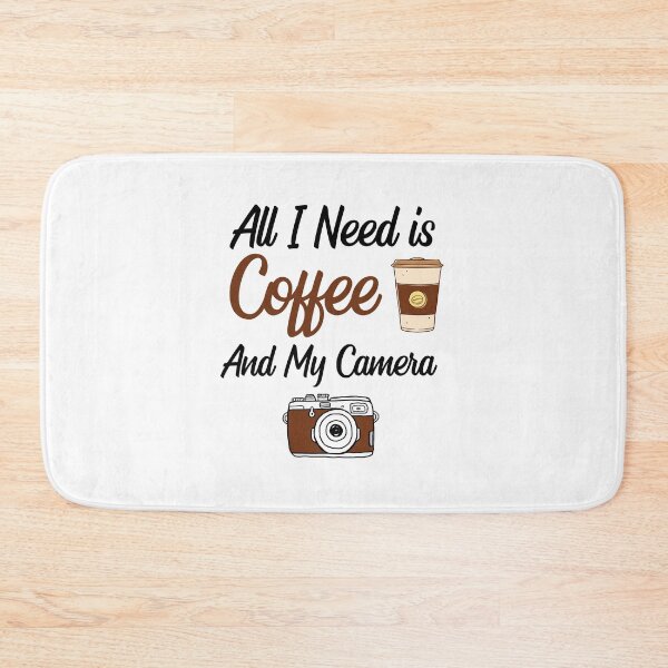 Item preview, All I Need Is Coffee And My Camera designed and sold by VintagePathway.