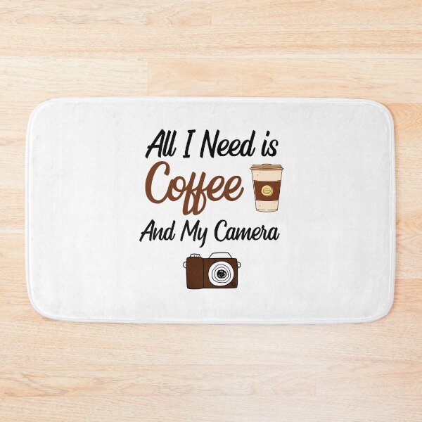 Item preview, All I Need Is Coffee And My Camera designed and sold by VintagePathway.