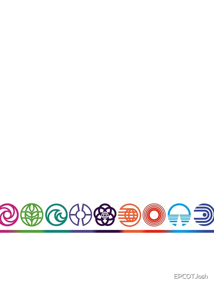 EPCOT Center Retro Future World Pavilion Logos by EPCOTJosh