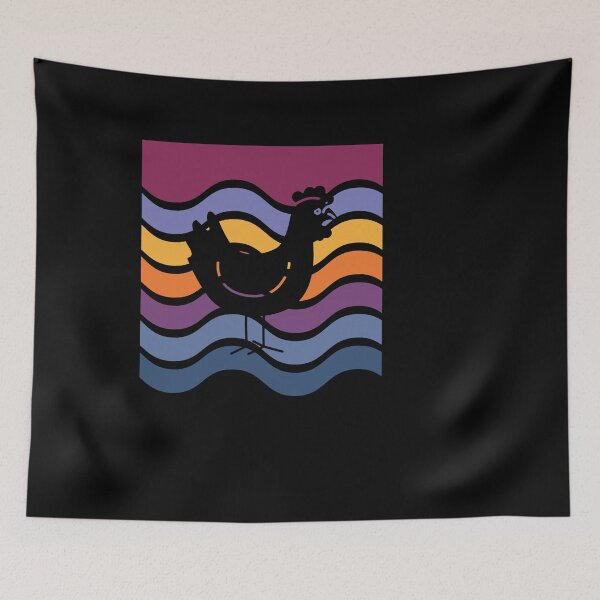 Item preview, Ein buntes Huhn Bauernhof designed and sold by Spirit-Designs.
