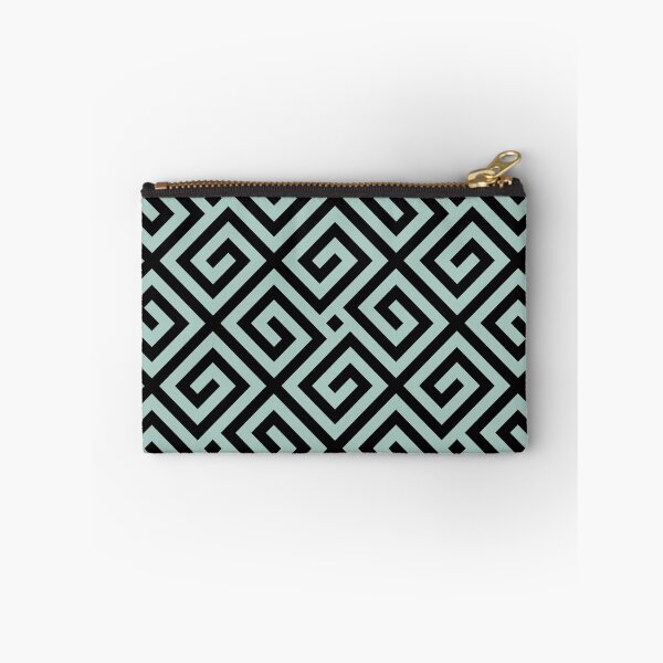 Item preview, green diamond abstract line pattern designed and sold by Asa-design.