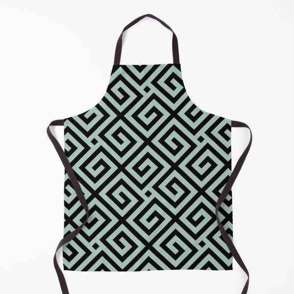 Item preview, green diamond abstract line pattern designed and sold by Asa-design.