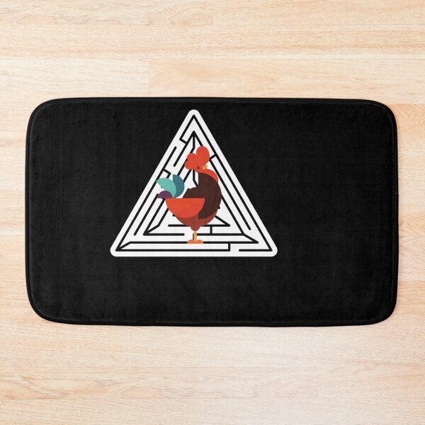 Item preview, Ein Hahn im Dreieck mit Landwirt designed and sold by Spirit-Designs.
