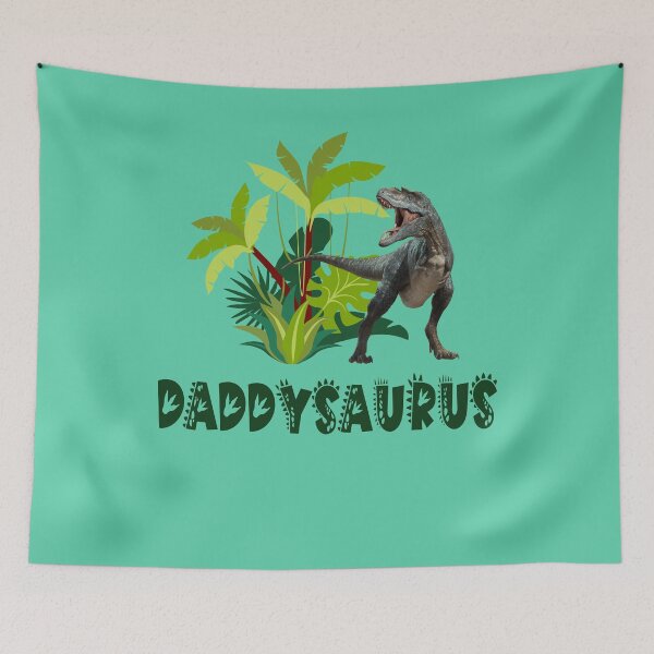 Item preview, Daddysaurus dinosaur t-rex jungle design designed and sold by MiloHarris.
