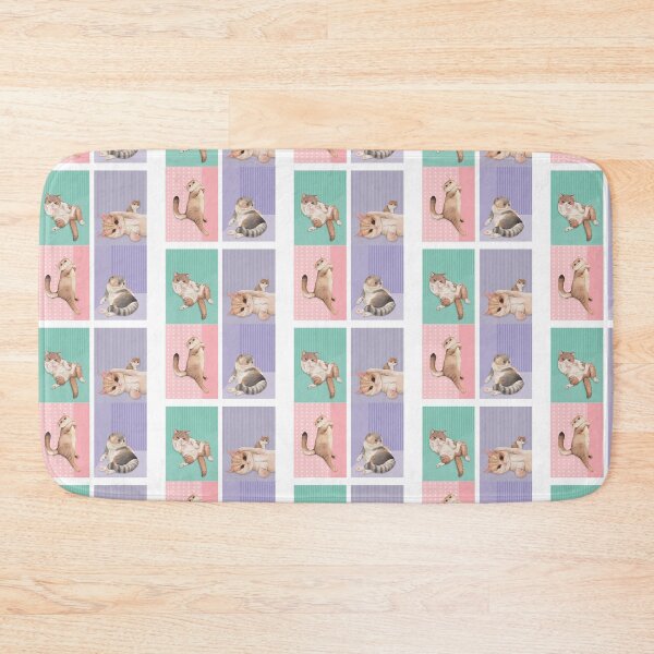 Item preview, Daily Routine cat style t shirt design designed and sold by deejungvillage.