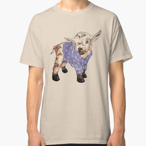 Baby goat in a sweater Classic T-Shirt