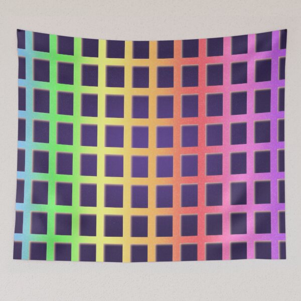 Item preview, Rainbow Wire Grid designed and sold by keitheaverage.