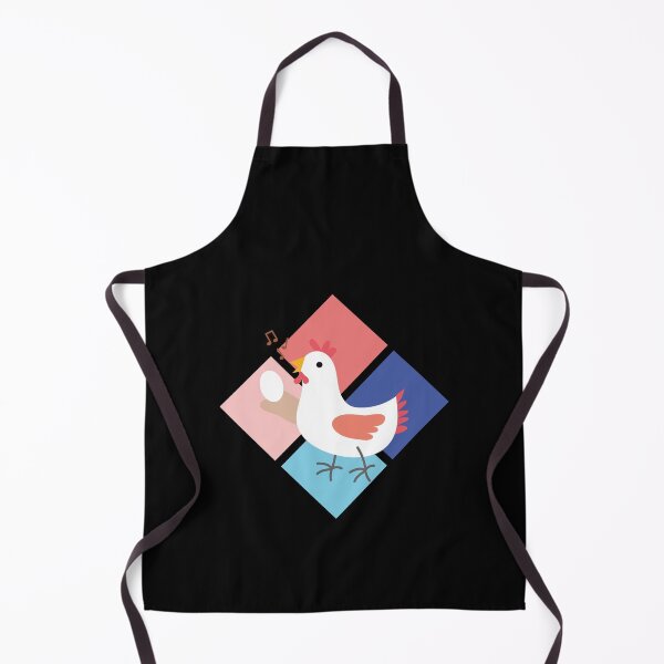 Item preview, Huhn singt im Stall mit Ei designed and sold by Spirit-Designs.