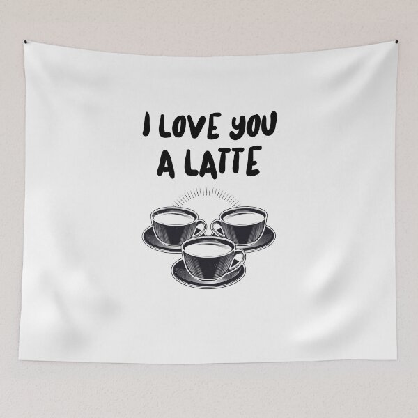 Item preview, I Love You A Latte  designed and sold by littlerhody.