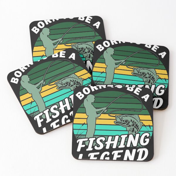Item preview, Born to be a fishing legend designed and sold by gogo-jr.