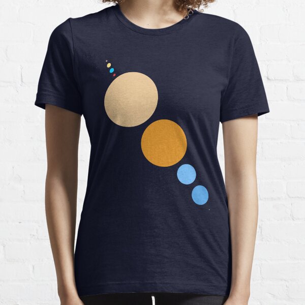 Item preview, Planets To Scale (diagonal) designed and sold by jezkemp.