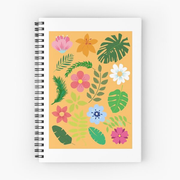 Item preview, Hojas de flores designed and sold by Strange101.