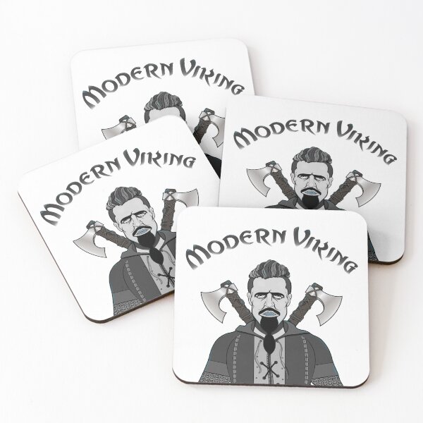 Item preview, Glamorous modern Viking with axes designed and sold by Prof209.