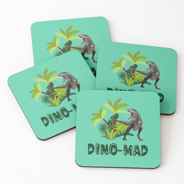 Item preview, Dino-mad dinosaur t-rex jungle design designed and sold by MiloHarris.