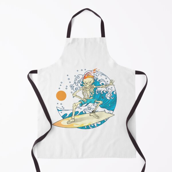 Item preview, Cool Vintage Surfing Skeleton designed and sold by laiwole.
