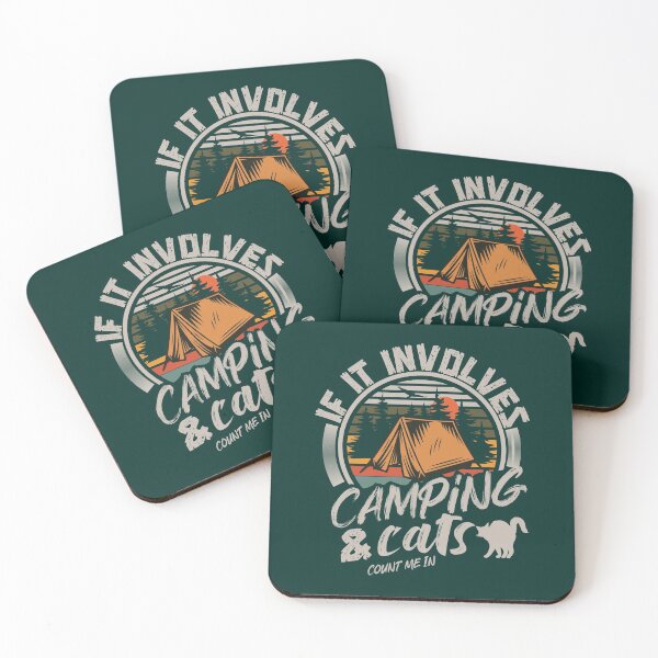 Item preview, If It Involves Camping And Cat Count Me In | Creative camping  designed and sold by YAHIA-14.