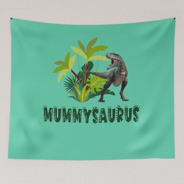 Item preview, Mummysaurus dinosaur,t-rex jungle design designed and sold by MiloHarris.