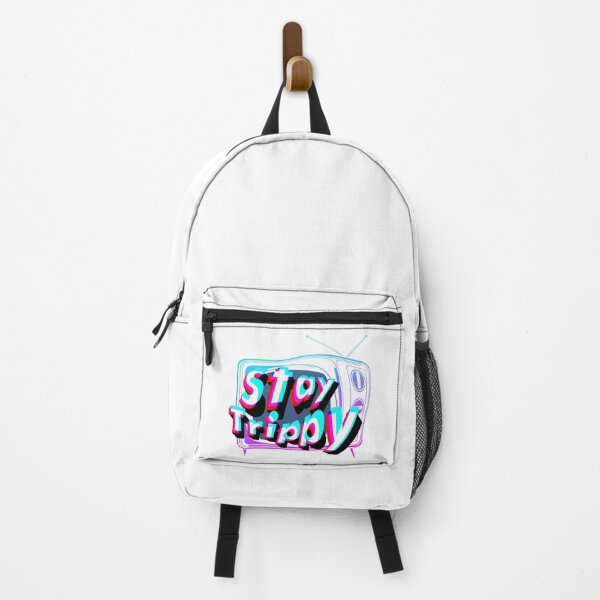 Item preview, Hippie Style - Stay Trippy - Cute Retro Aesthetic - Universal Vibe - White designed and sold by crazycollective.