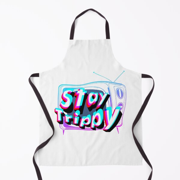 Item preview, Hippie Style - Stay Trippy - Cute Retro Aesthetic - Universal Vibe - White designed and sold by crazycollective.